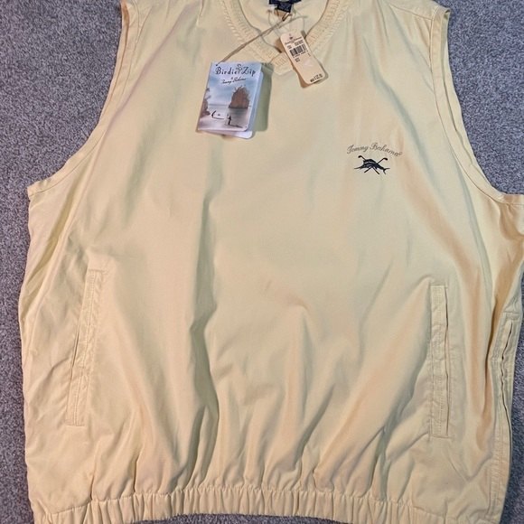 Tommy Bahama Golf Birdie Vest Sleeveless V Neck Star Fruit Size Large - Picture 1 of 8